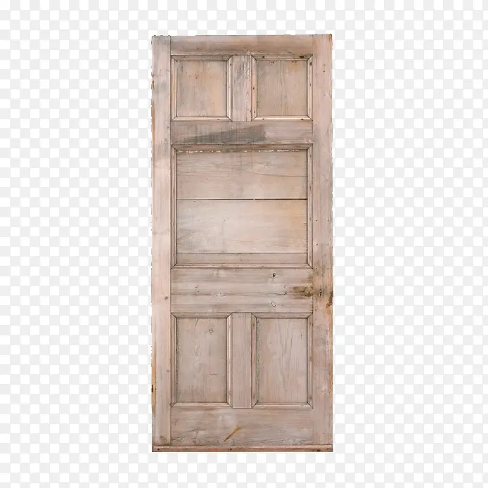 白色的木质门