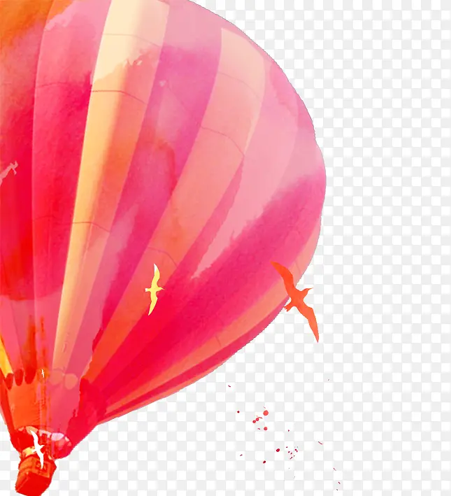 水彩氢气球