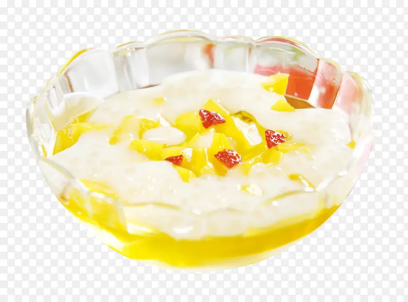芒果布丁饮品