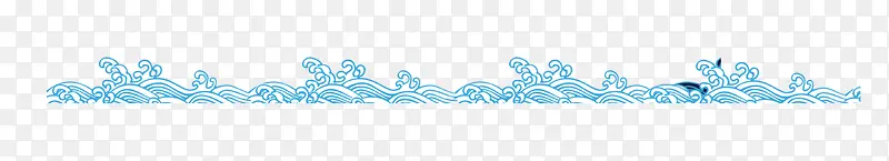 中国风手绘水纹