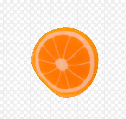橙色香橙橡皮擦