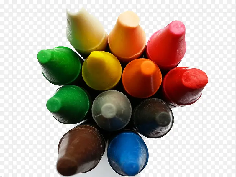 多支彩色水彩笔