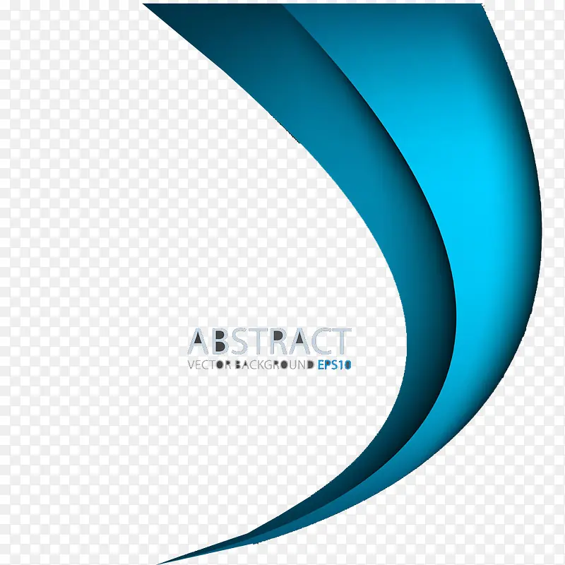 蓝色字母边框素材