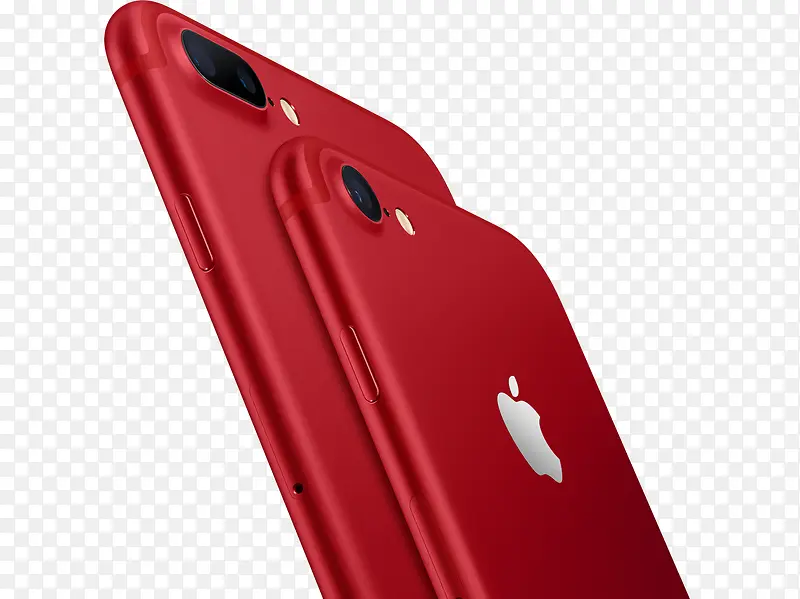 苹果手机红色质感手机套