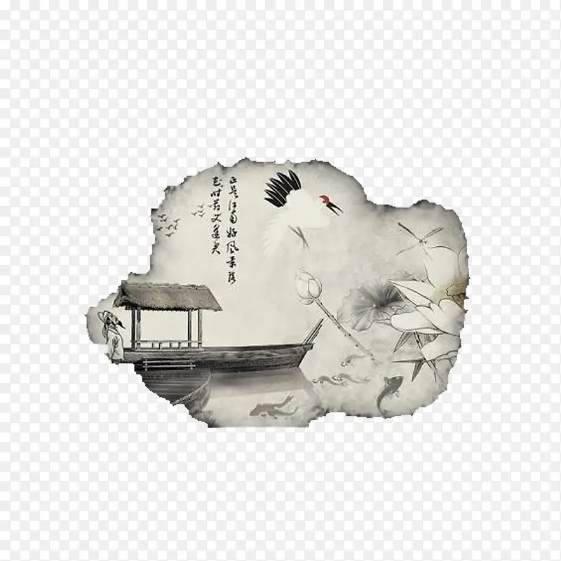水墨散开遮罩