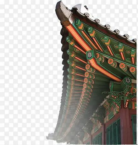 绿瓦房房檐PNG图片素材下载_图片编号qxjgmrkx-免抠素材网