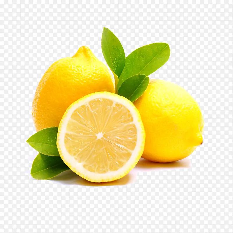 高清实物黄柠檬设计素材
