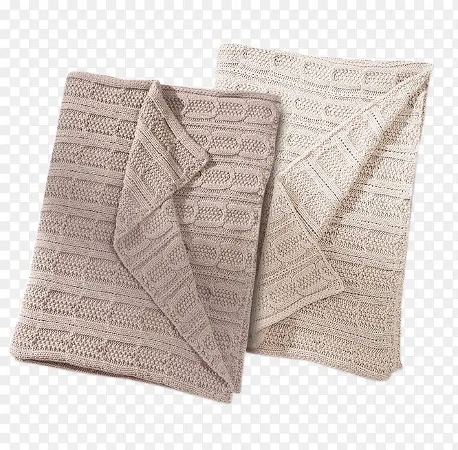 美式休闲针织毛线毯