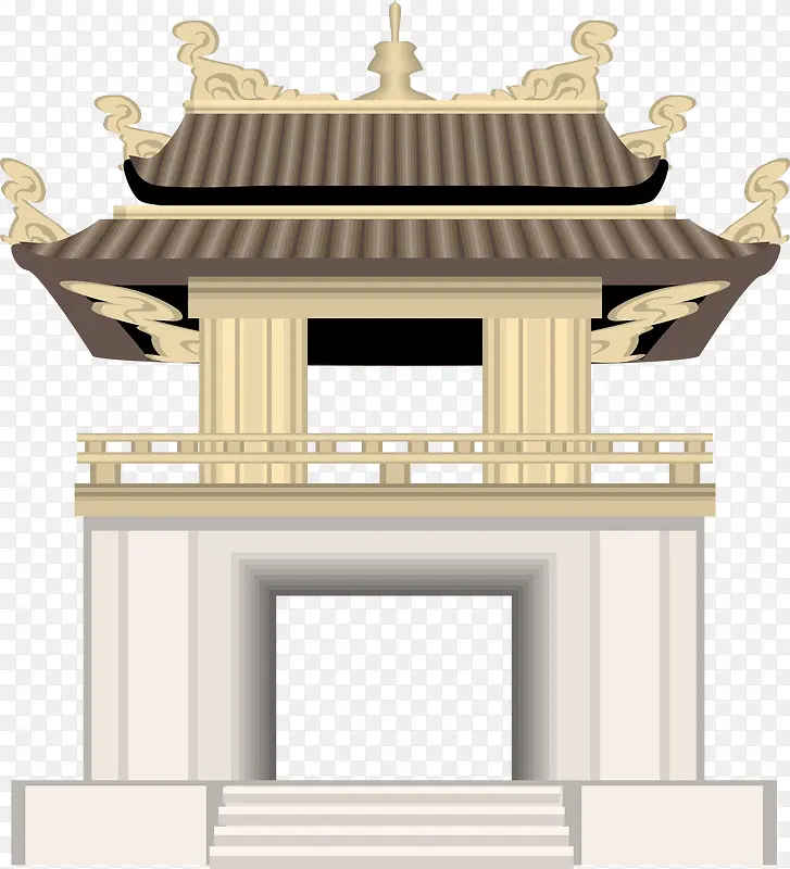 中国古代城楼建筑