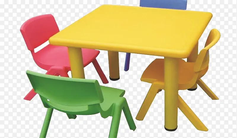 儿童塑料小桌椅