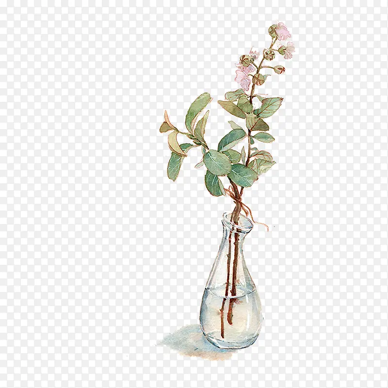 插在花瓶的一只盛开的花