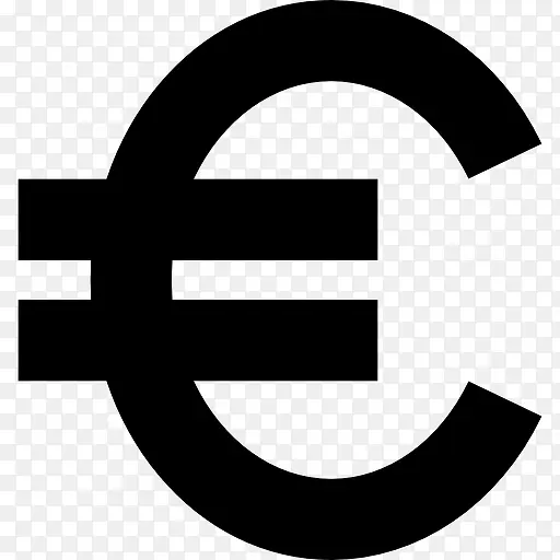 欧元货币符号图标