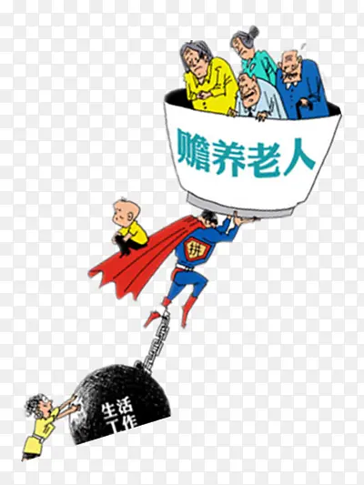 想办法赡养老人