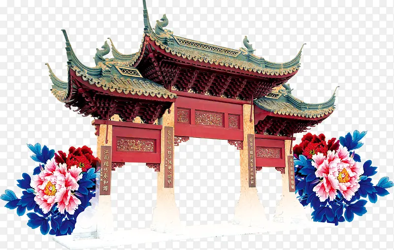 中国风传统房地产宣传海报PNG图片素材下载_图片编号yjezezde-免抠素材网