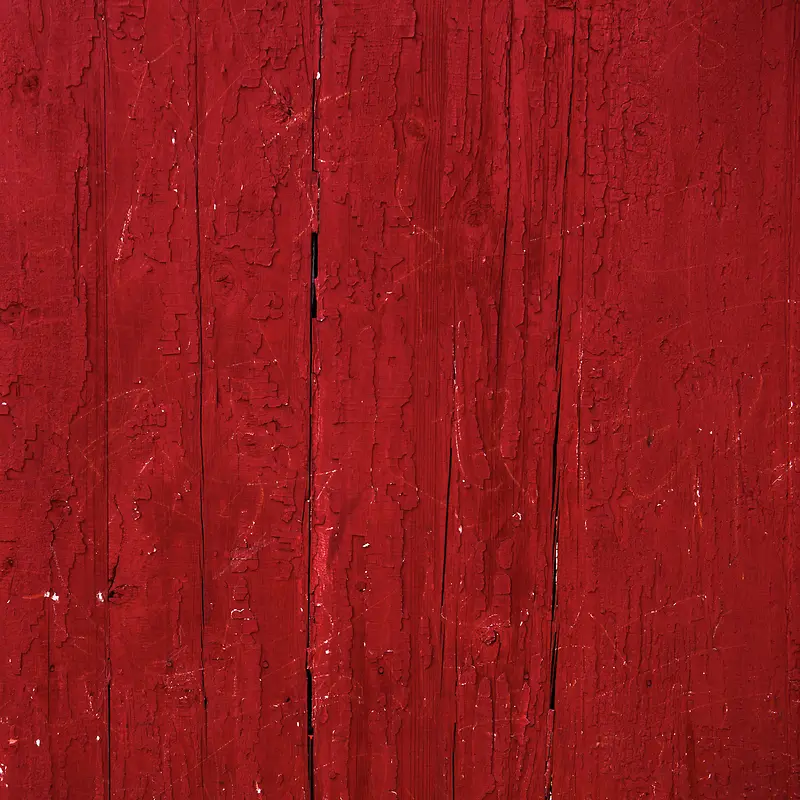 染红漆的木板背景
