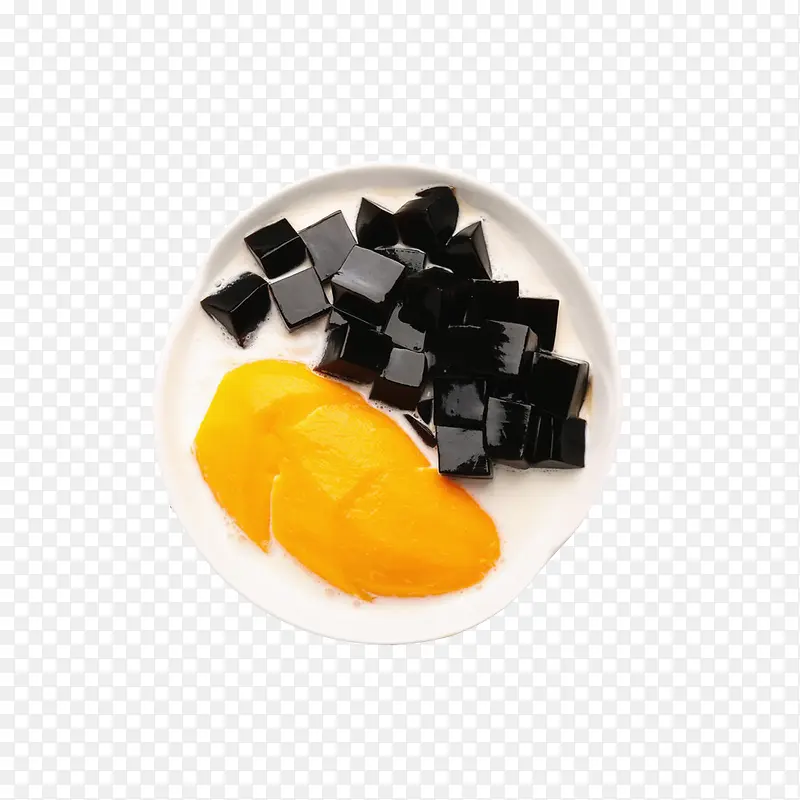 产品实物美味黑凉粉