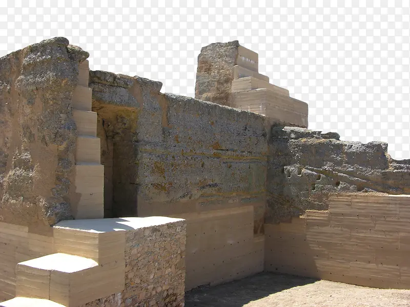 也门石墙遗迹