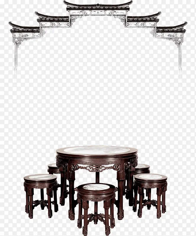 古代桌椅