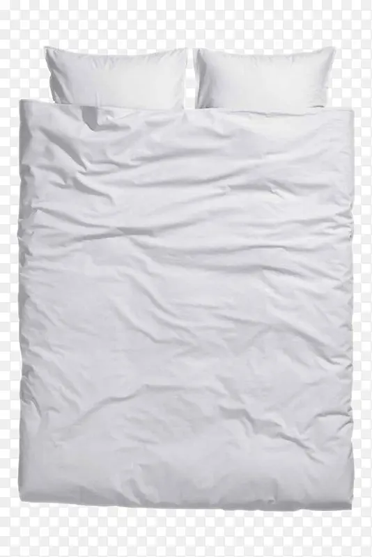 高清摄影白色简单家纺床