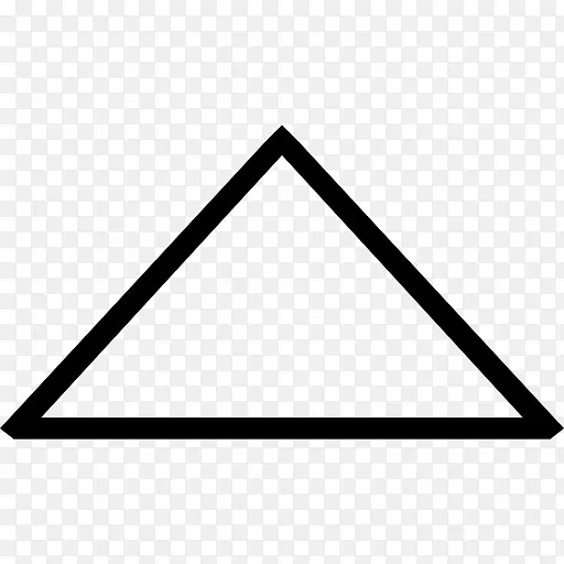 三角形的轮廓图标
