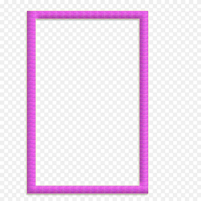 粉色长方形相框