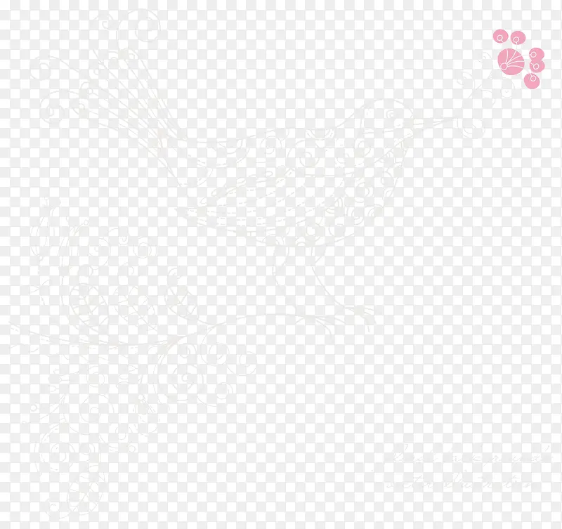 线条手绘鸟矢量