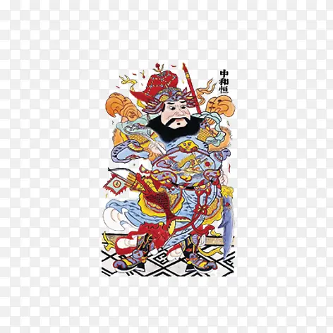 门神贴画