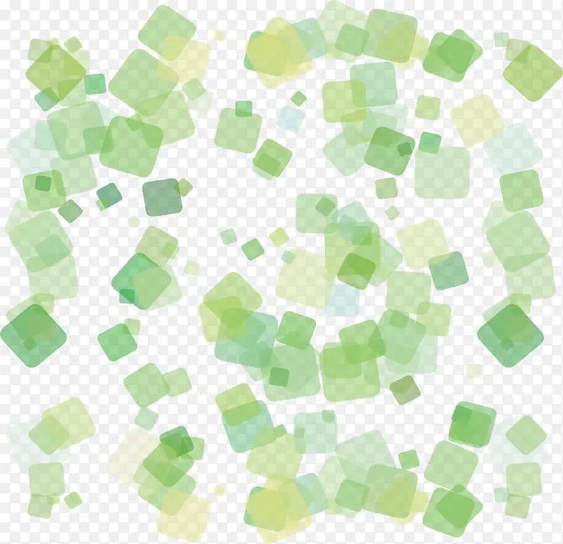 绿色小方块花纹