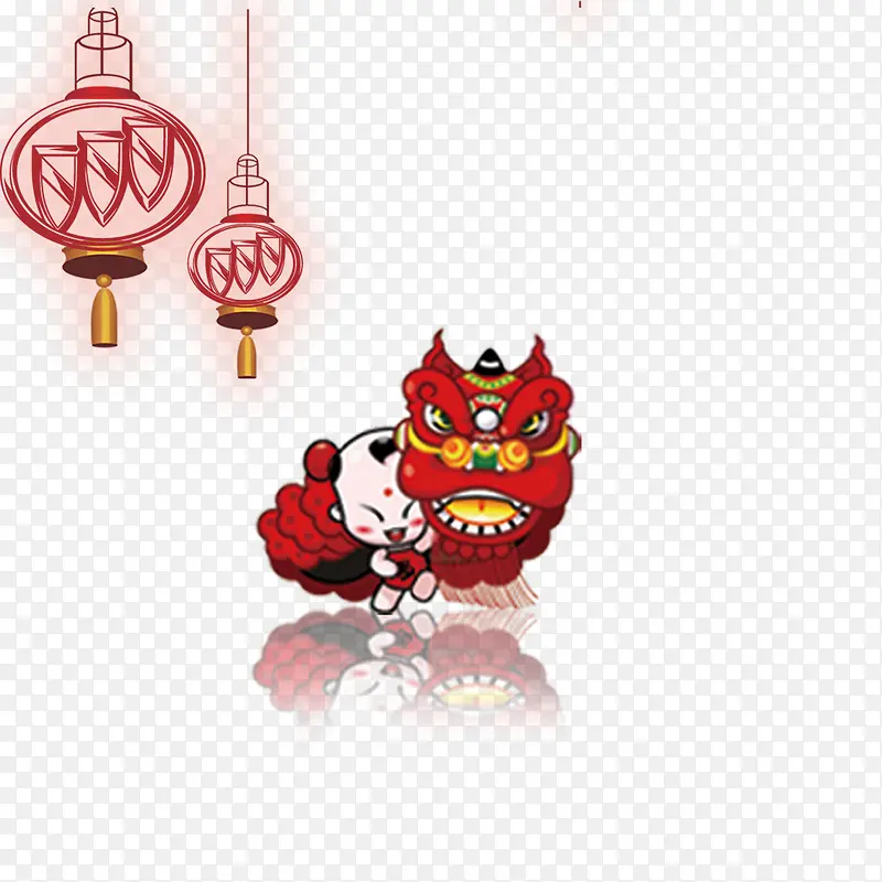 舞狮素材