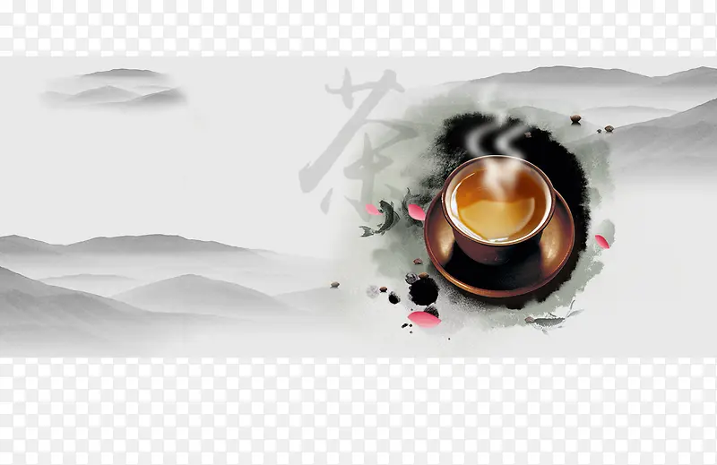 茶水茶叶图片