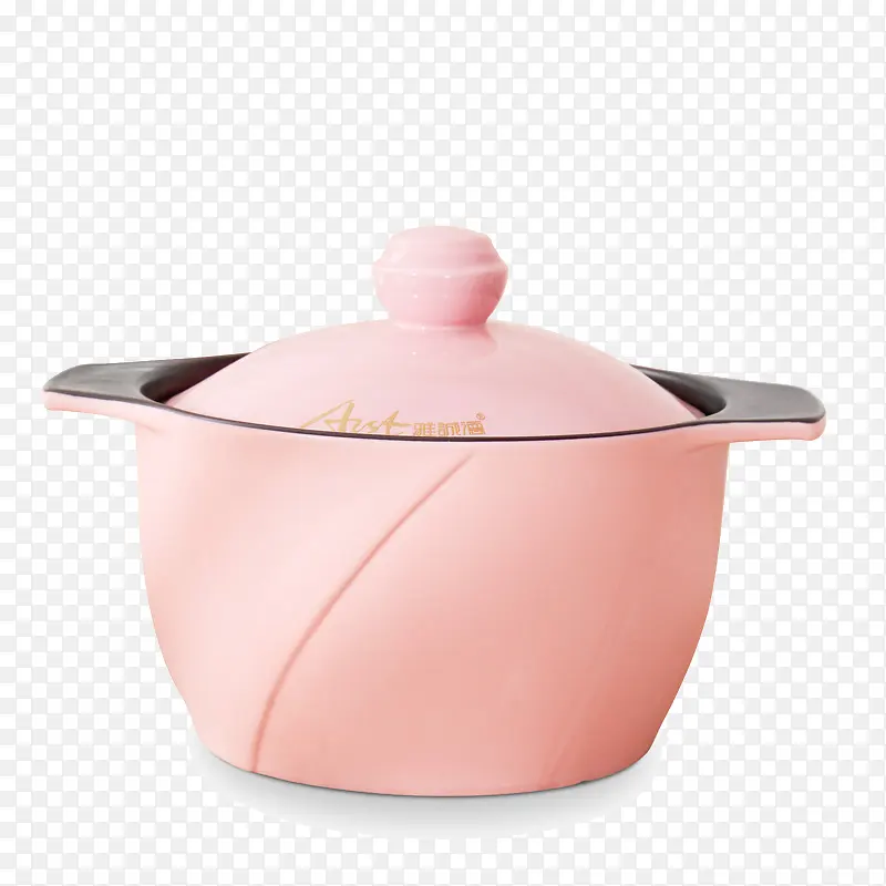粉色砂锅