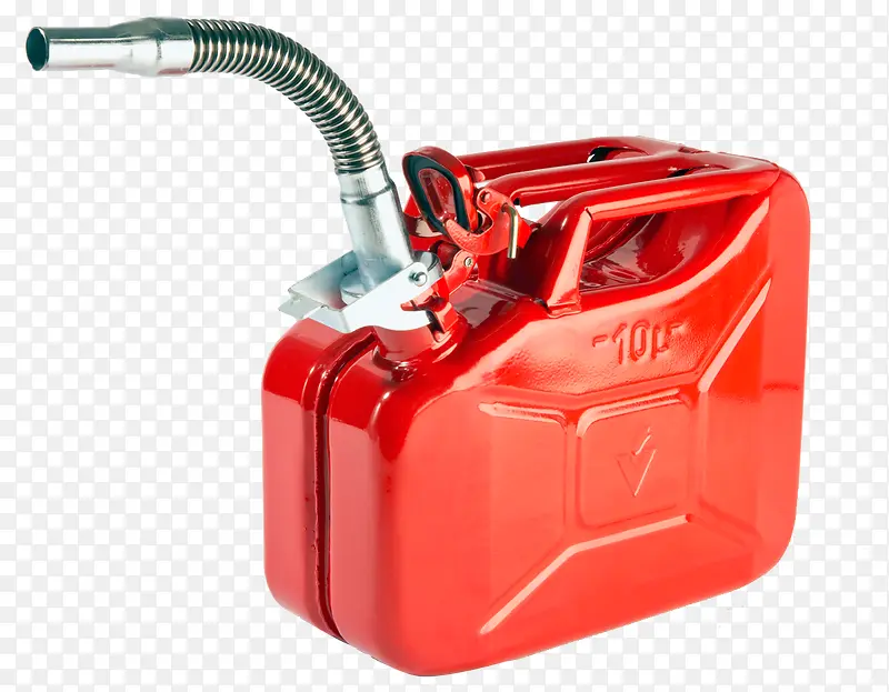 红色塑料汽油油罐