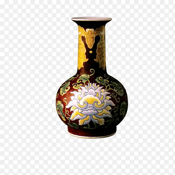彩绘瓷瓶
