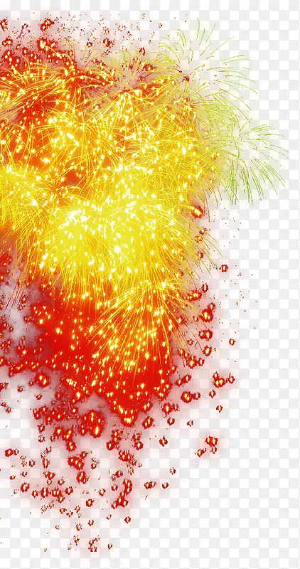 高清活动纪念日烟花设计