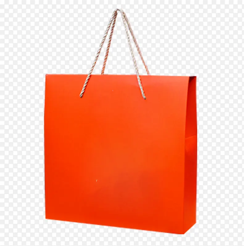 橙色纸袋