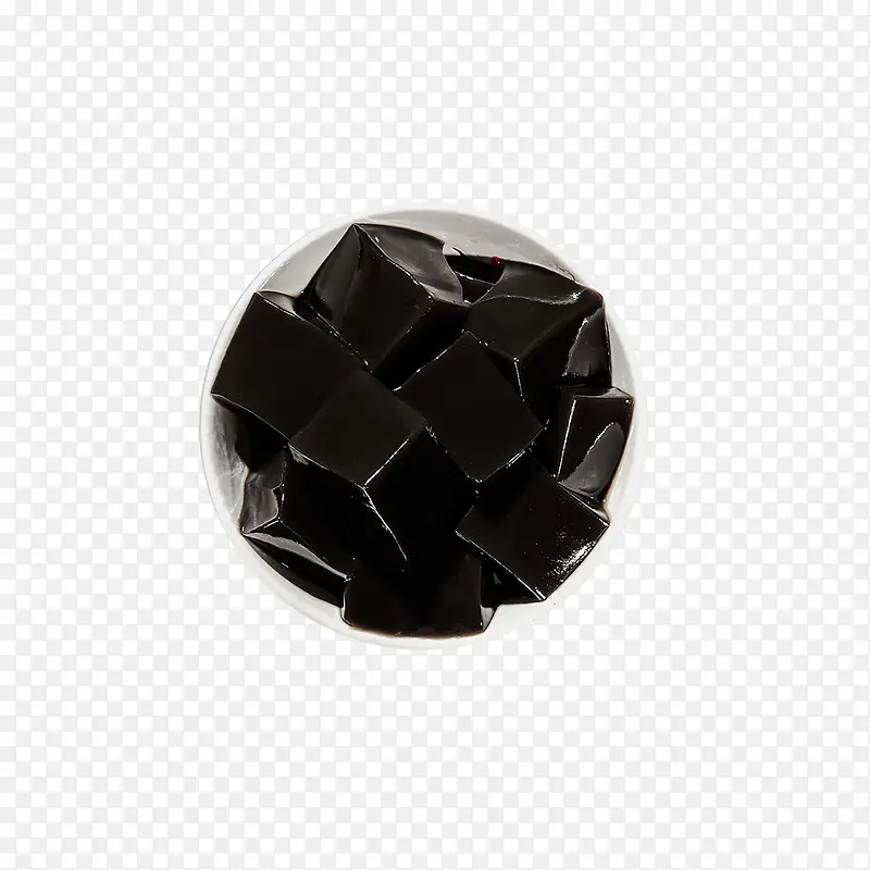 产品实物美味黑凉粉