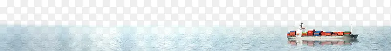 海面上的船