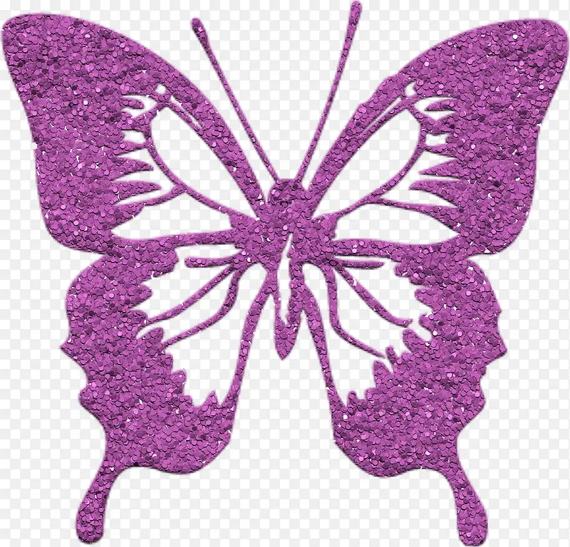 水晶  粉色 蝴蝶  背景装饰 底纹
