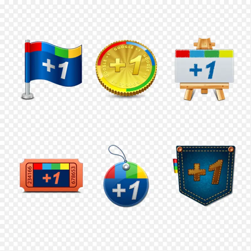 6个旗子金币图标