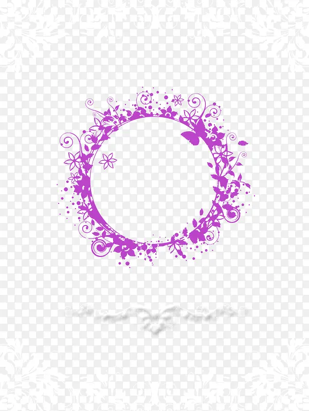 紫色花纹蝴蝶logo