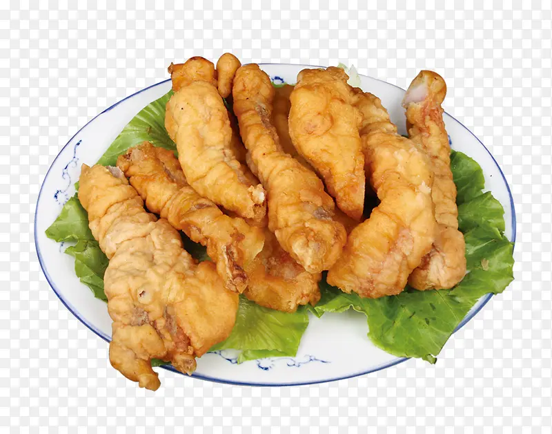 油炸肉条实物素材