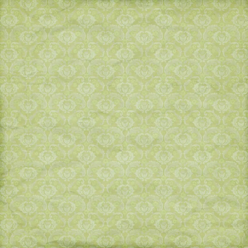 绿色花纹壁纸背景