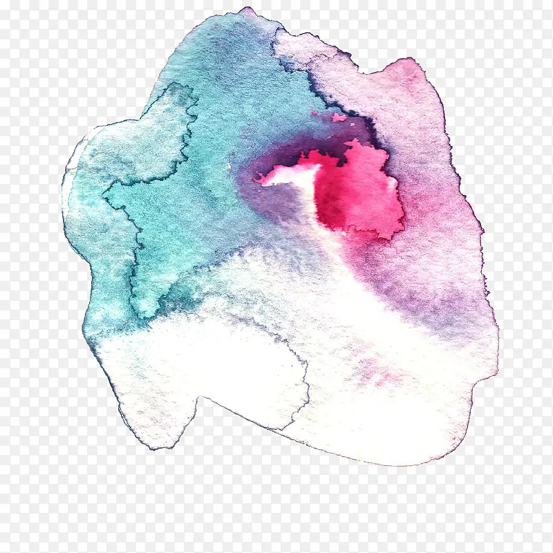 炫彩水粉笔触