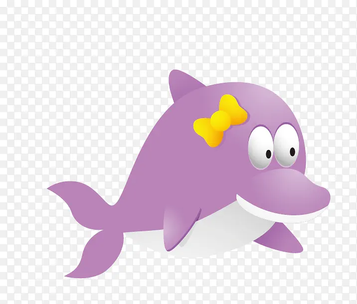 紫色海豚