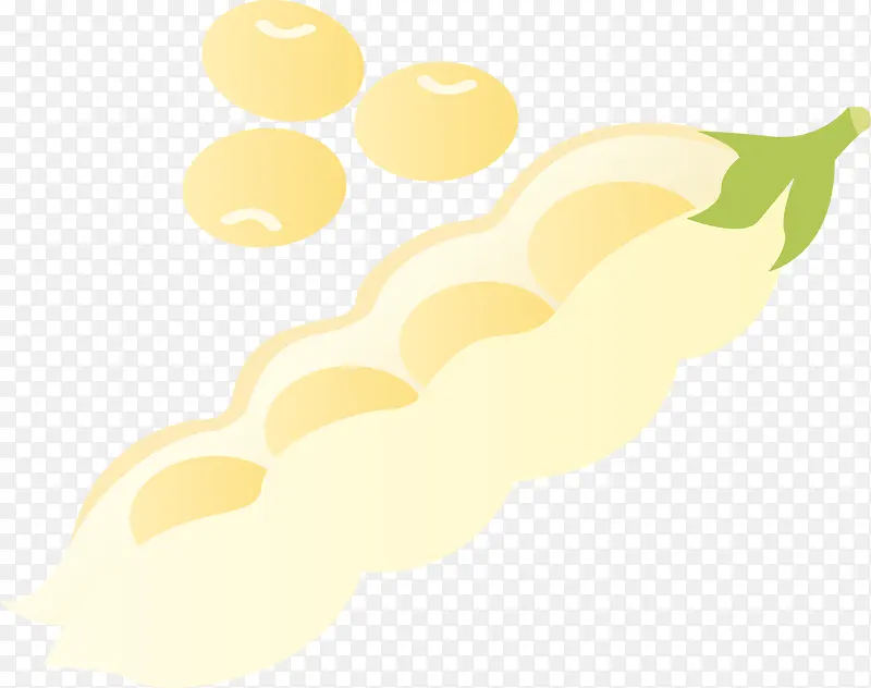 矢量黄豆效果元素免抠素材