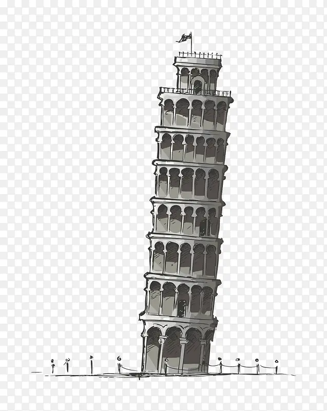 矢量斜塔