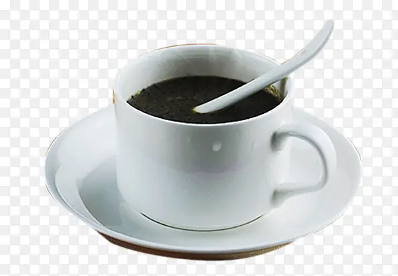 咖啡杯里的黑芝麻糊