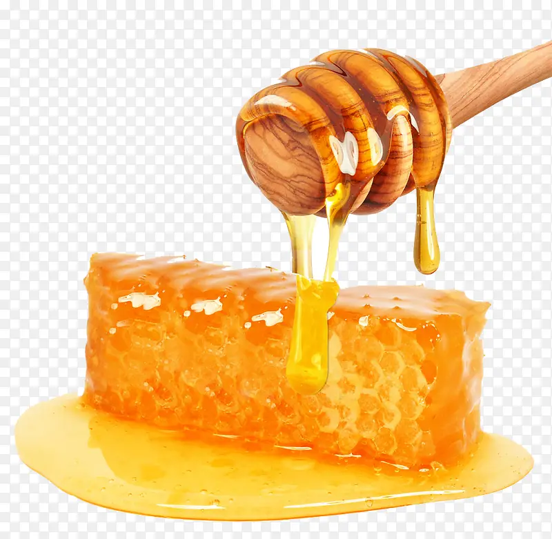 色香味香甜可口的蜂蜜