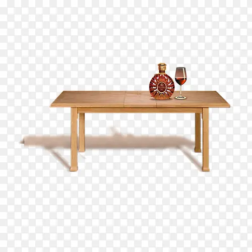 木桌上的XO