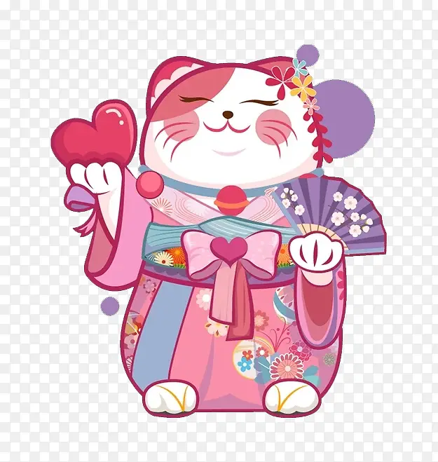 微笑的招财猫